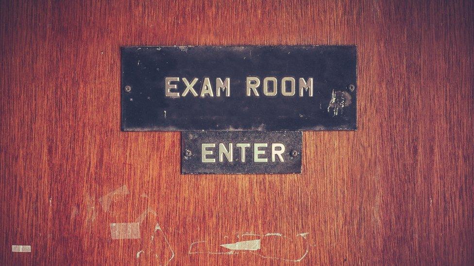 Exam Room enter