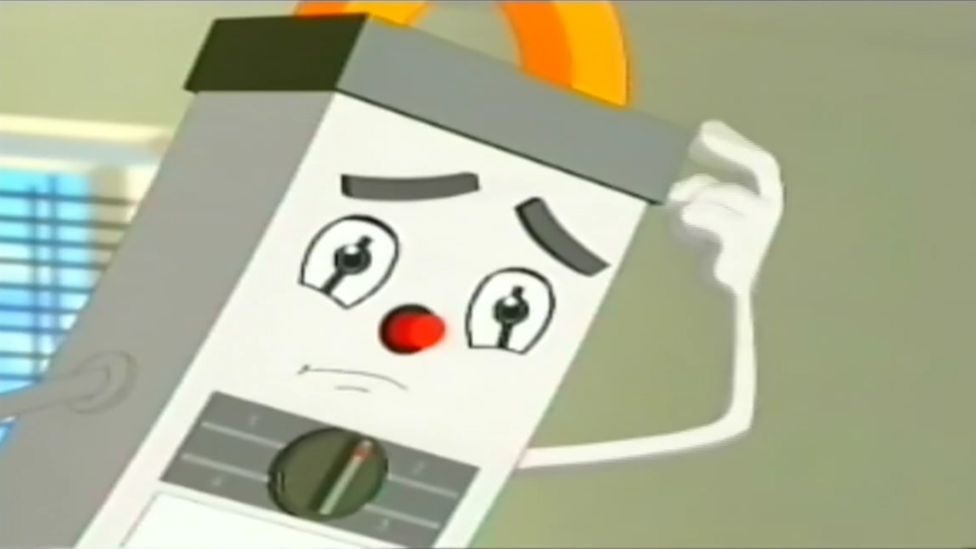 A children's cartoon about an over-enthusiastic gas boiler as seen on North Korean Television