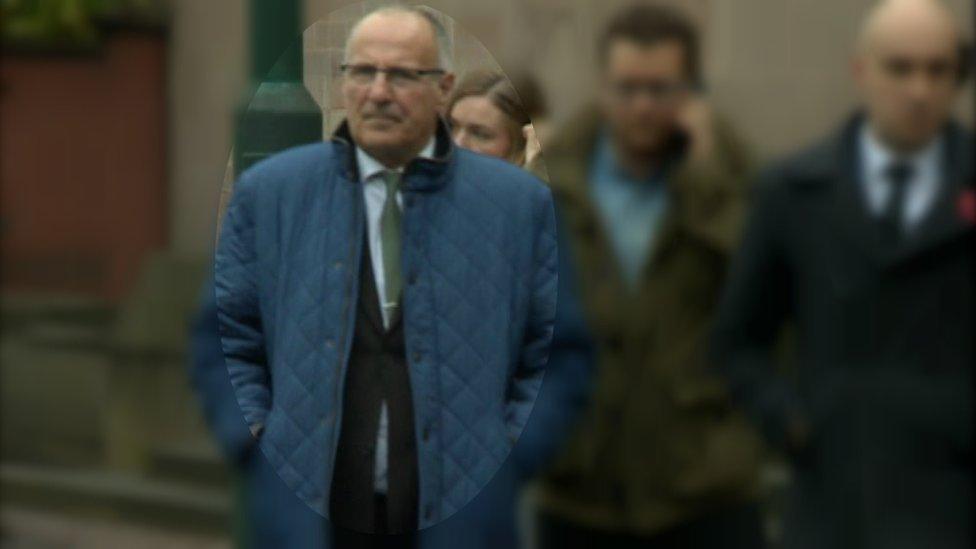 Raymond Jeacock at court