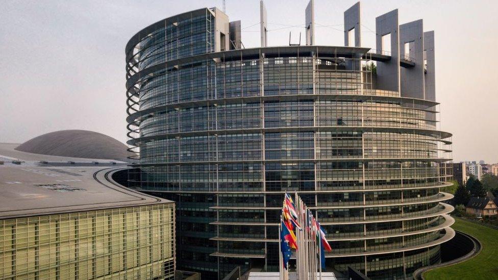 European Parliament in Strasbourg