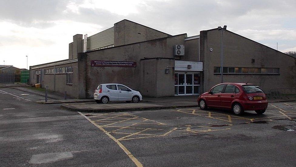 Pencoed leisure centre car park