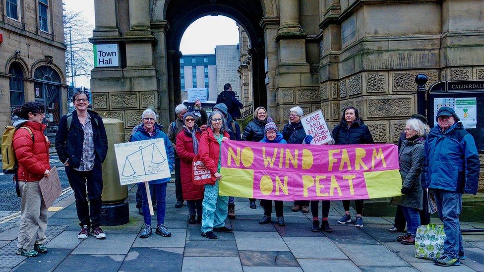 Wind farm campaigners