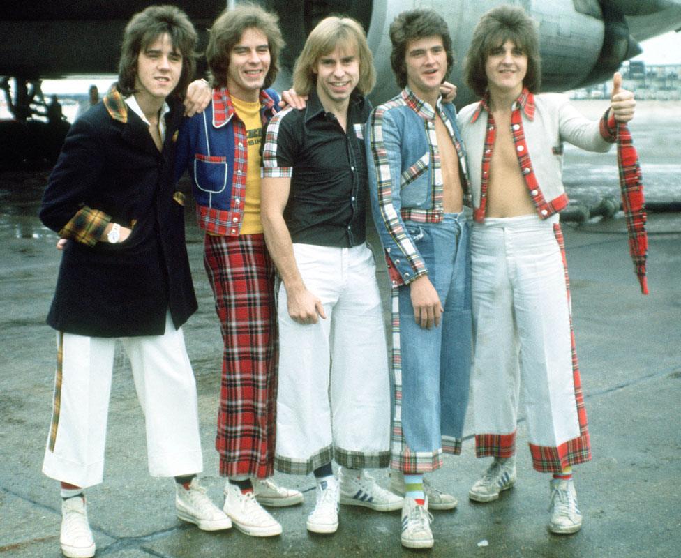 Bay City Rollers in 1975