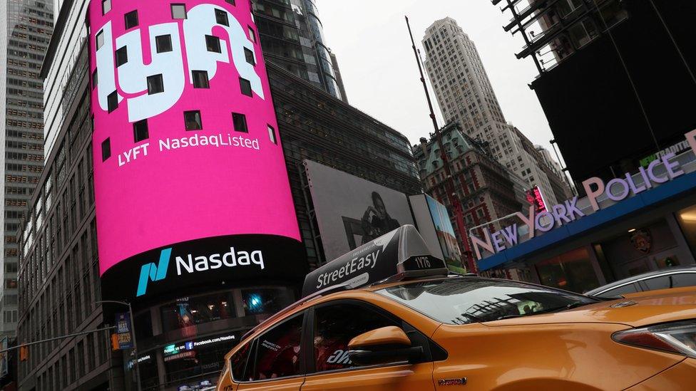 Lyft floated on Nasdaq