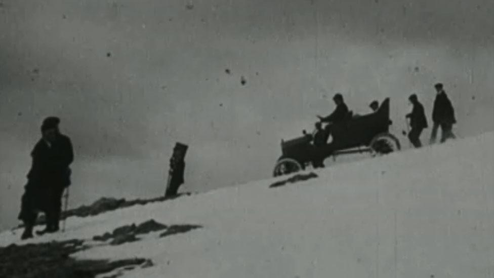 Ford Model T on Ben Nevis