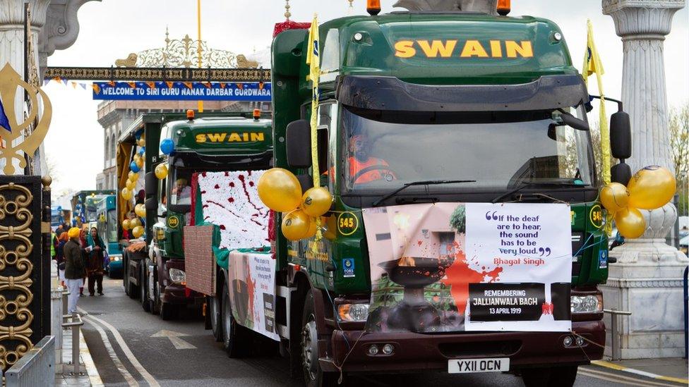 Vaisakhi celebrations in past years