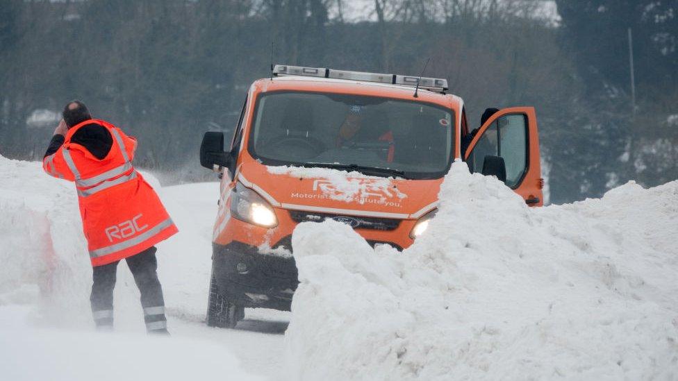 RAC patrol vehicle