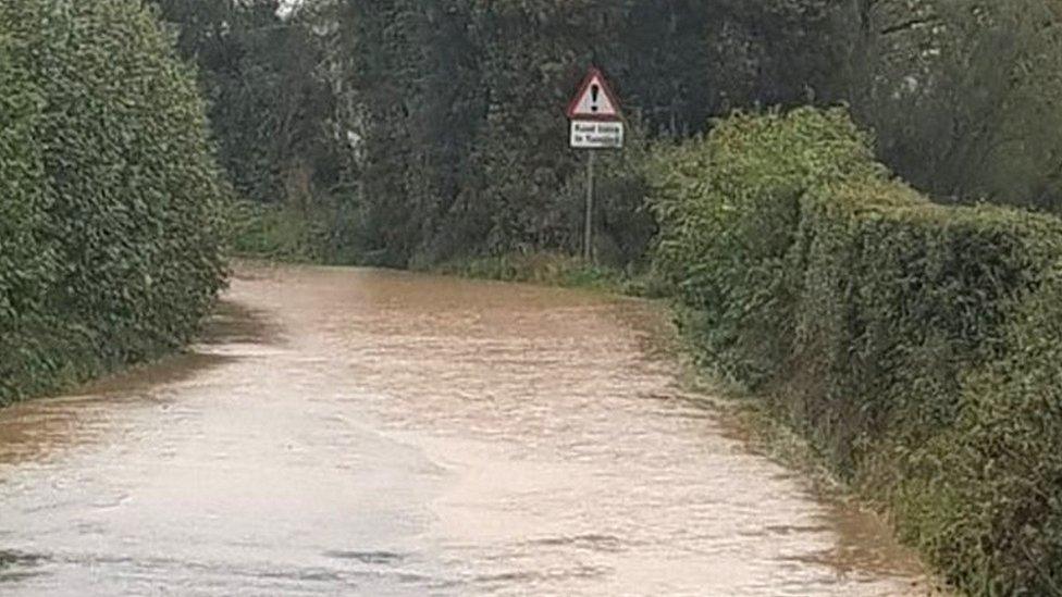 Flooding in Shrewsbury Rural West area