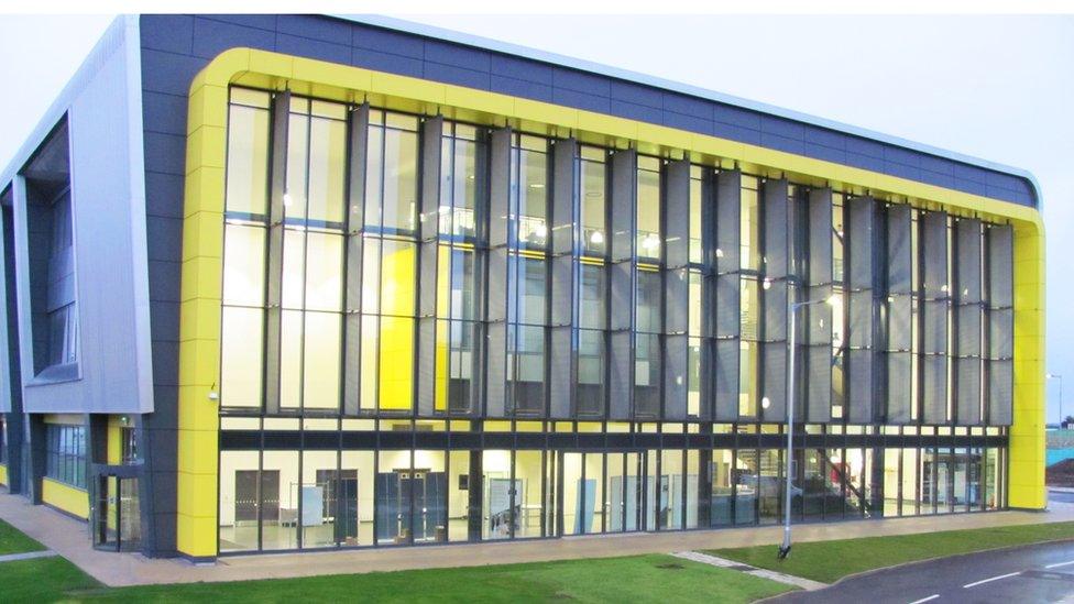 AIRC building at Cranfield University