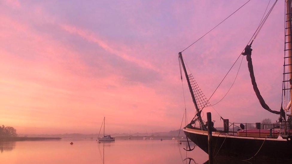 River Deben in Woodbridge, Suffolk