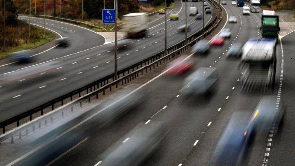 Motorway traffic