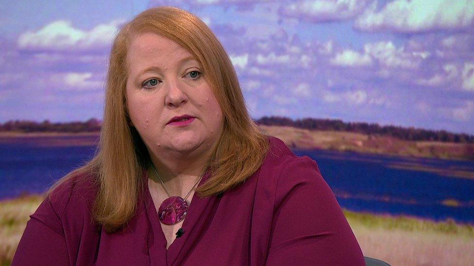 Naomi Long was speaking on the BBC's Sunday Politics programme