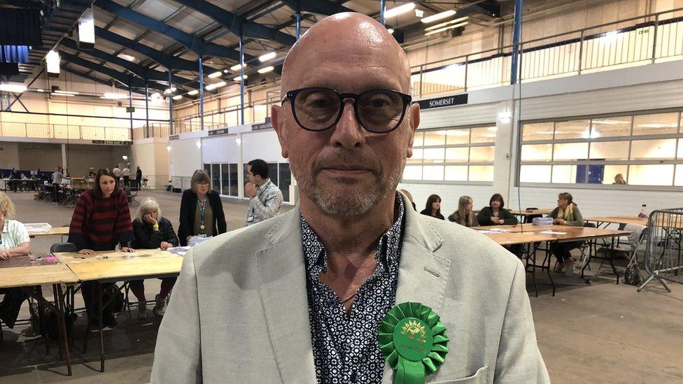 Green Party candidate Martin Dimery