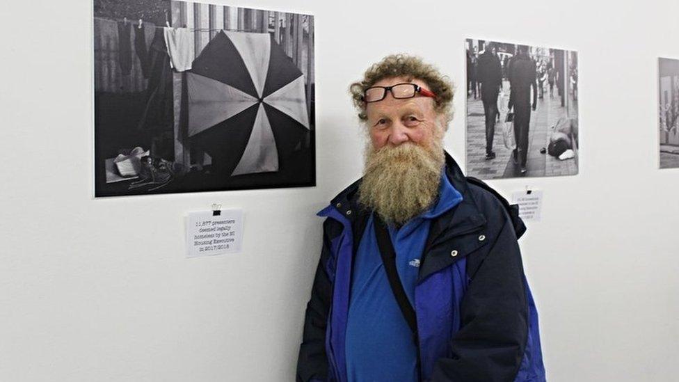 Homelessness photography exhibition