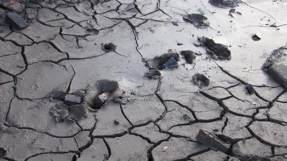 Stones thrown at Ladybower