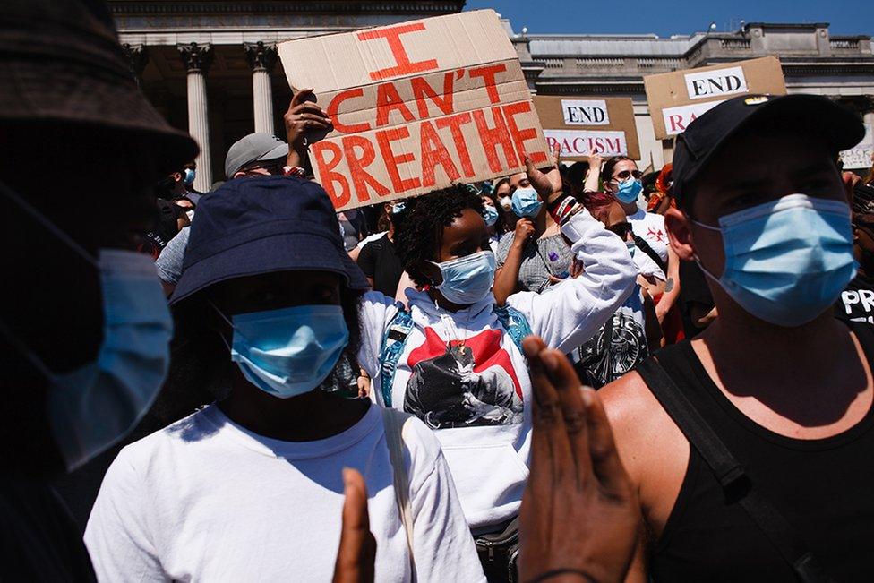 London protest