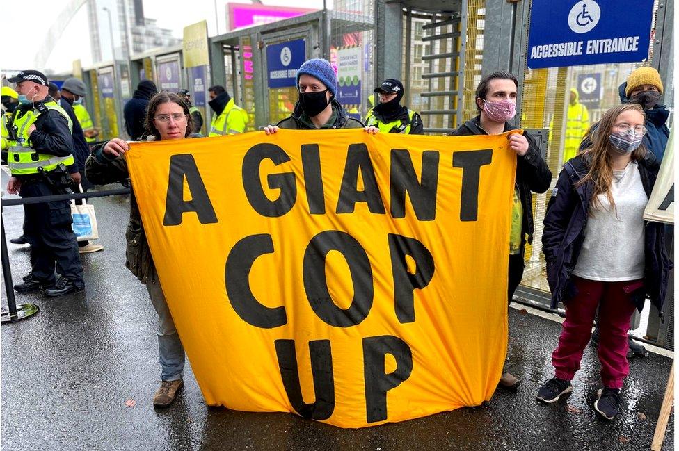 "Giant COP up"