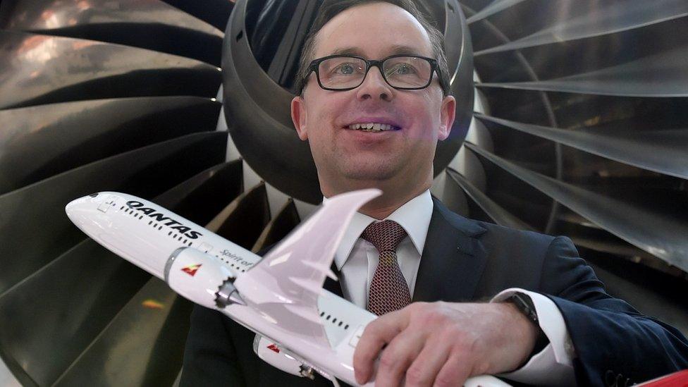 Qantas' chief executive Alan Joyce