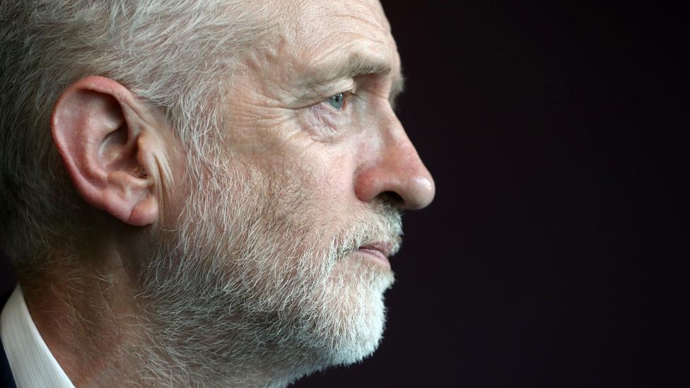 Jeremy Corbyn in profile