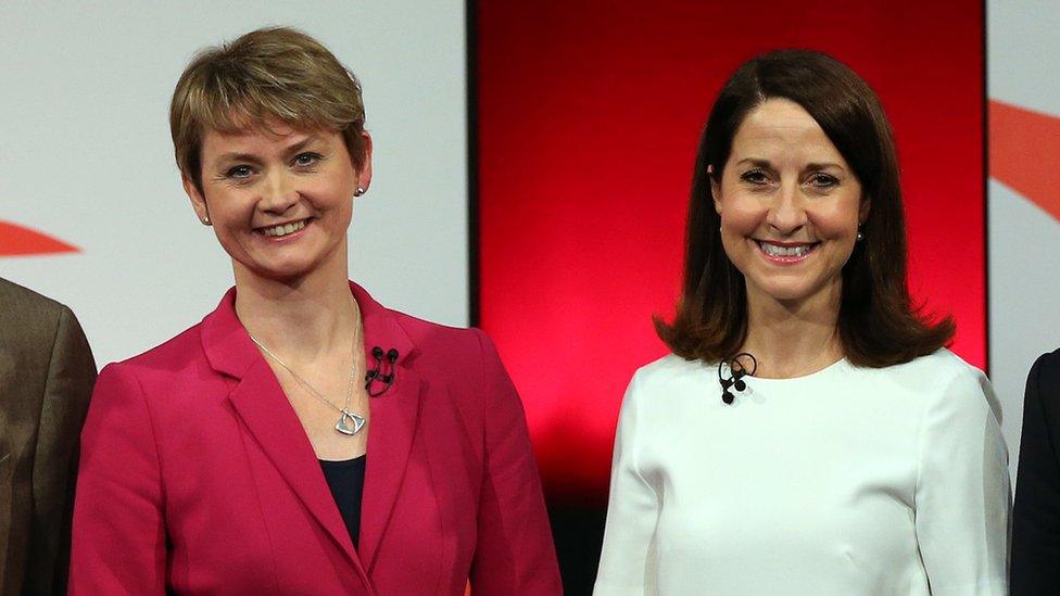 Yvette Cooper and Liz Kendall