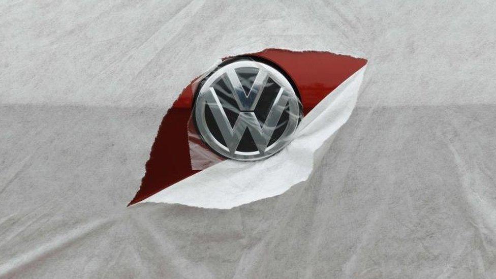 VW badge