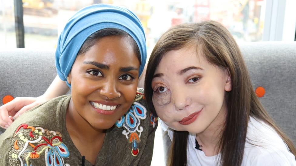 Nadiya Hussain and Nikki Lilly