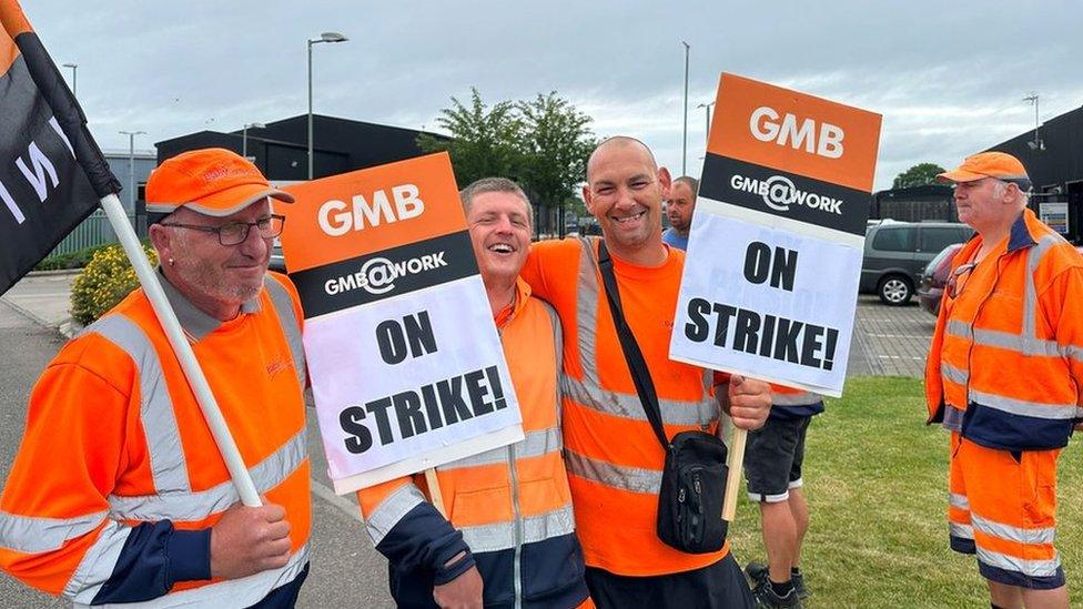 Bin strike