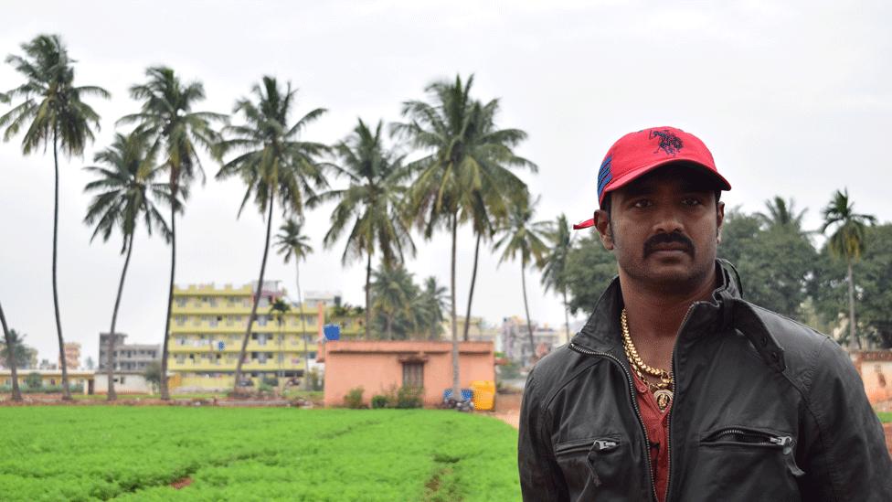 Sanjeev Sanjappa doesn’t see a future for farmers in Bangalore