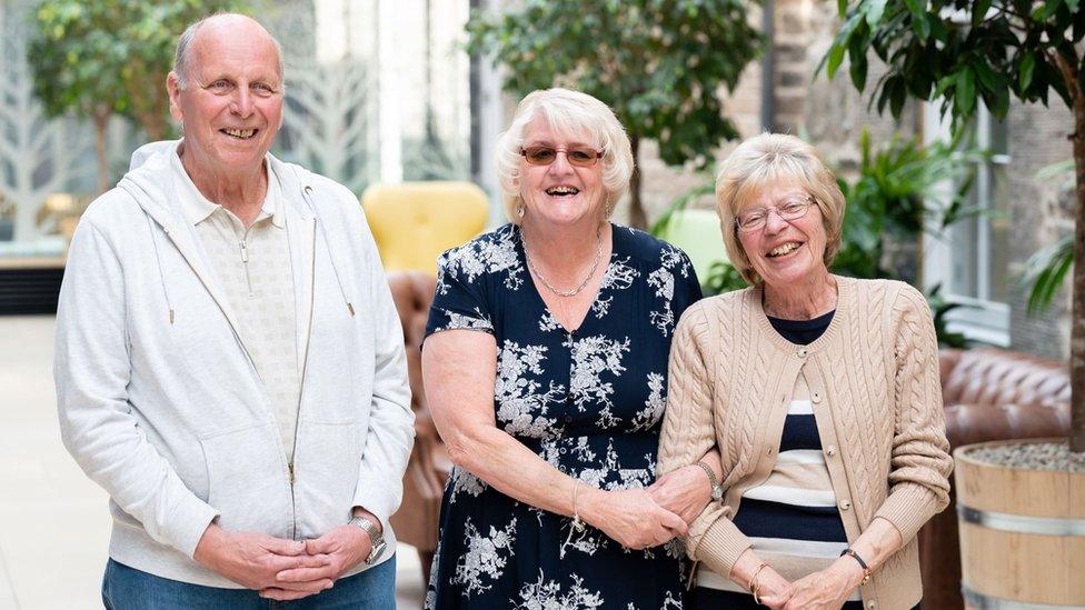 Harry and Margaret Livens and Joyce Ablitt