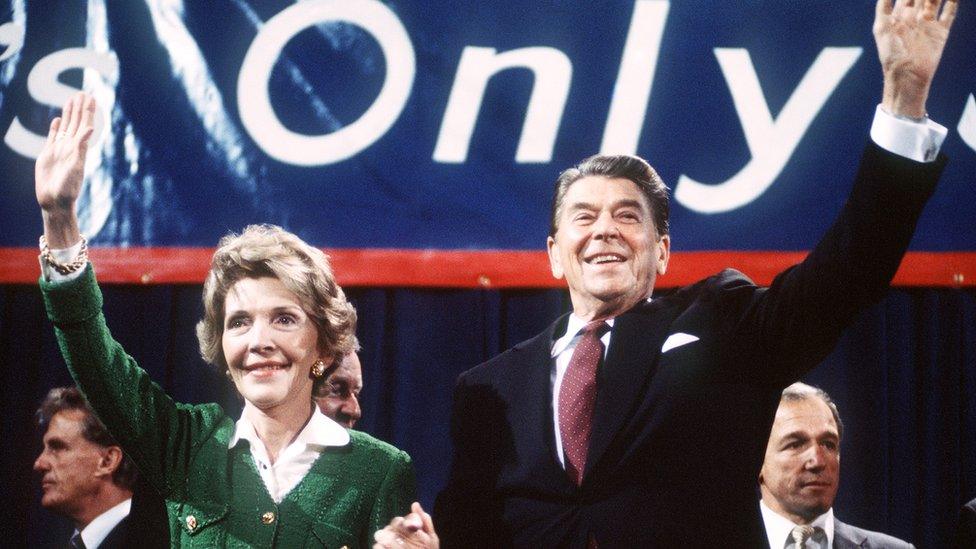 Nancy and Ronald Reagan