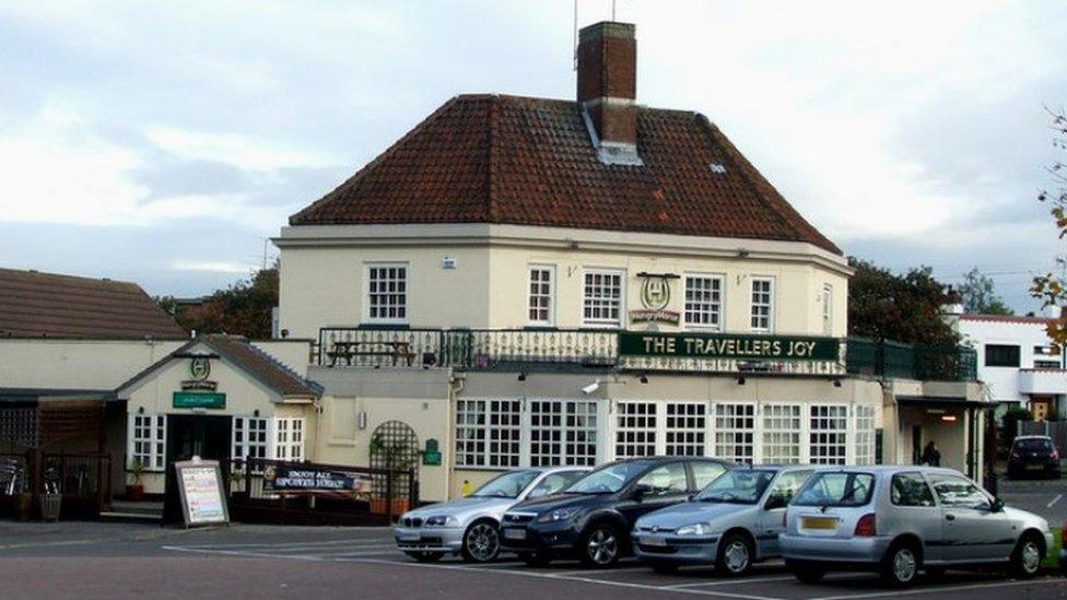 Travellers Joy pub in Rayleigh