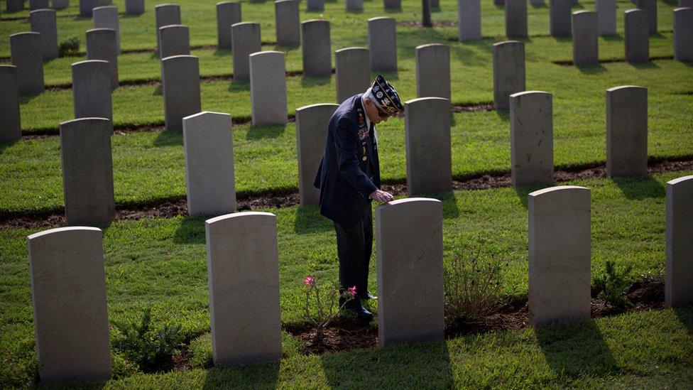 Gideon Gilboa at the Commonwealth War Graves Commission