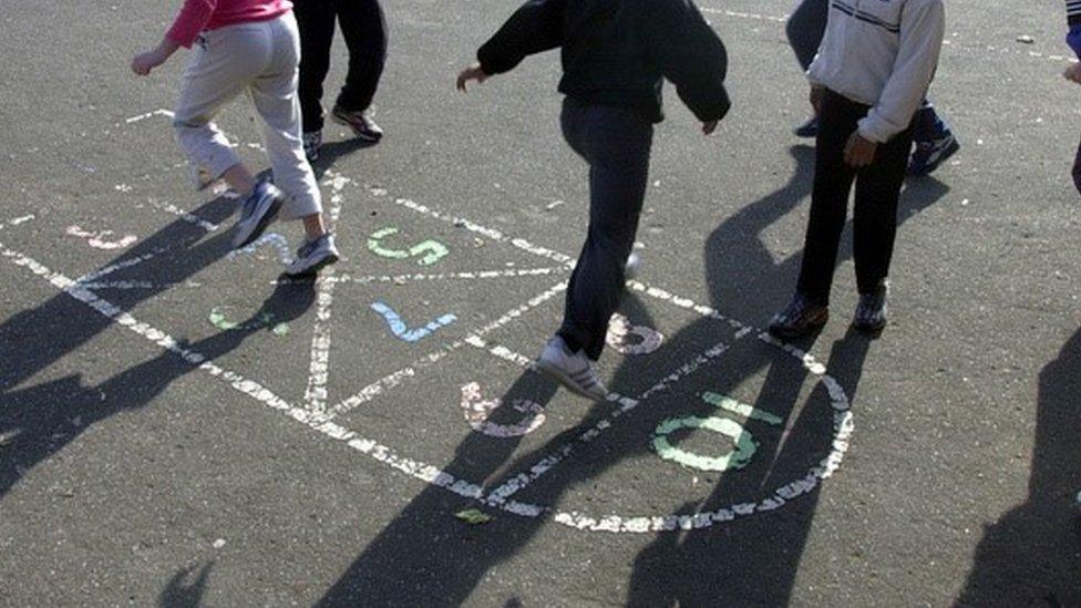 children playing