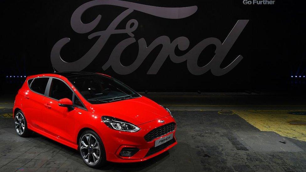 A Ford Fiesta