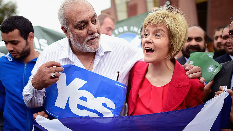 Nicola Sturgeon in 2014