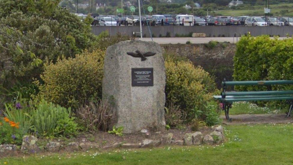 Memorial in Hayle