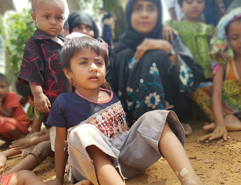 Three-year-old Umme Habiba