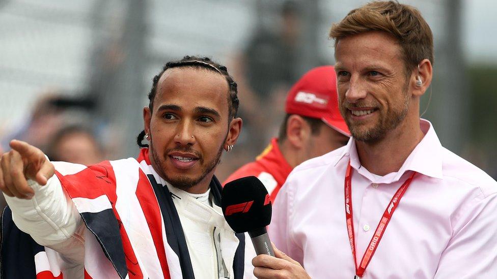 Lewis Hamilton and Jenson Button