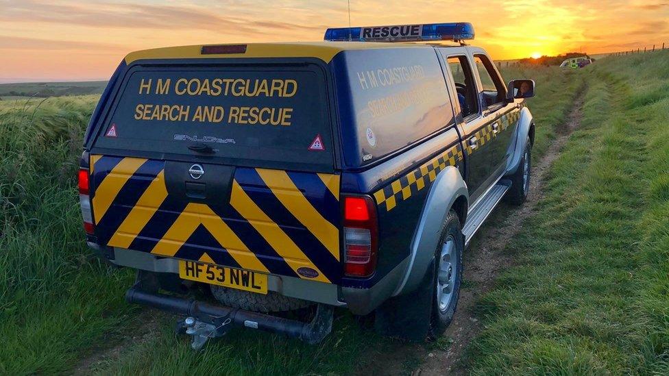 Coastguard van