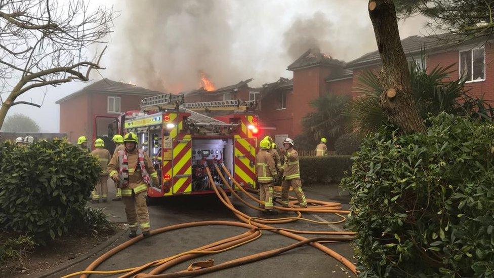 Cheshunt care home fire