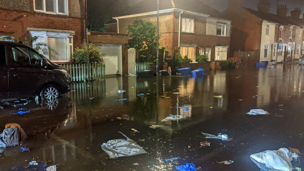 Flooding on Avondale Road