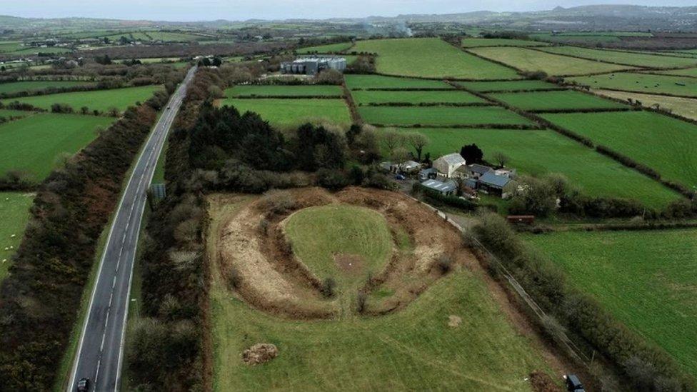 ancient stone circle unearthed in Cornwall