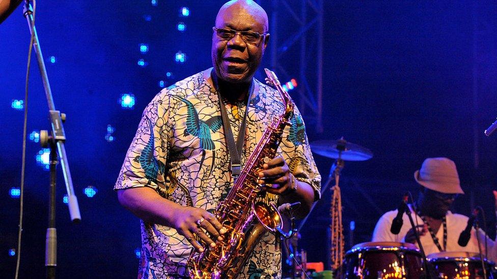 Manu Dibango in concert