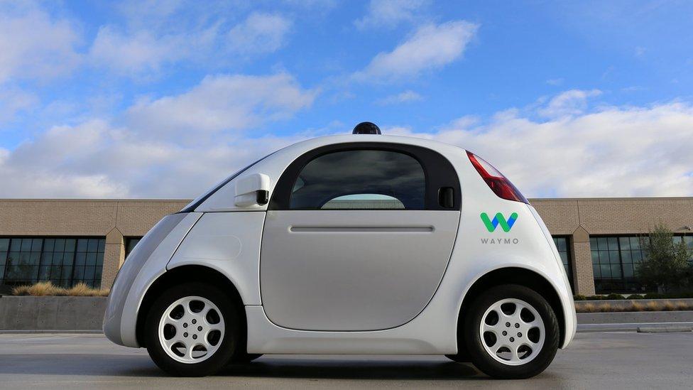 Waymo car