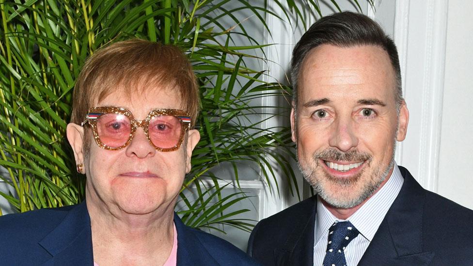 Sir Elton John and David Furnish