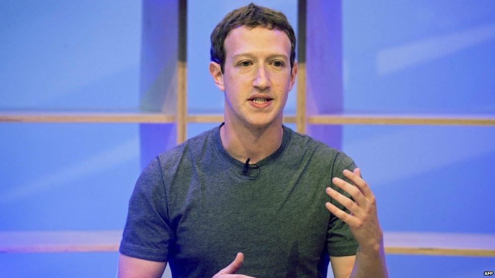 Facebook's Mark Zuckerberg