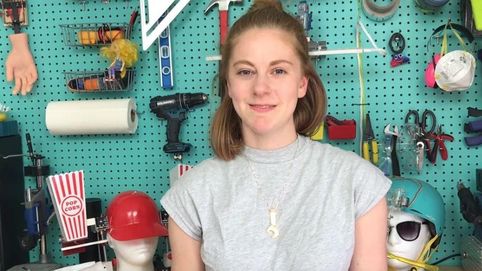 Simone Giertz 'the queen of bad robots'