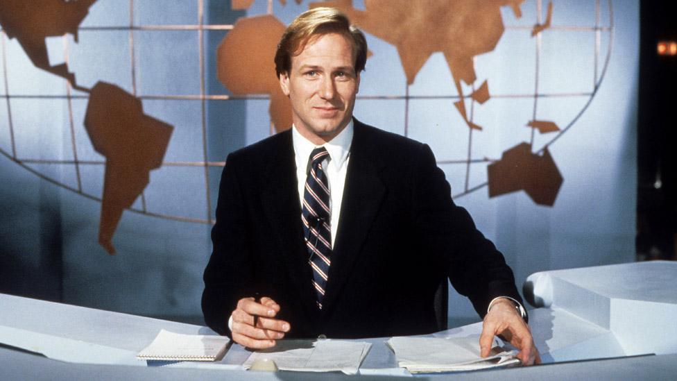 William Hurt in Broadcast News