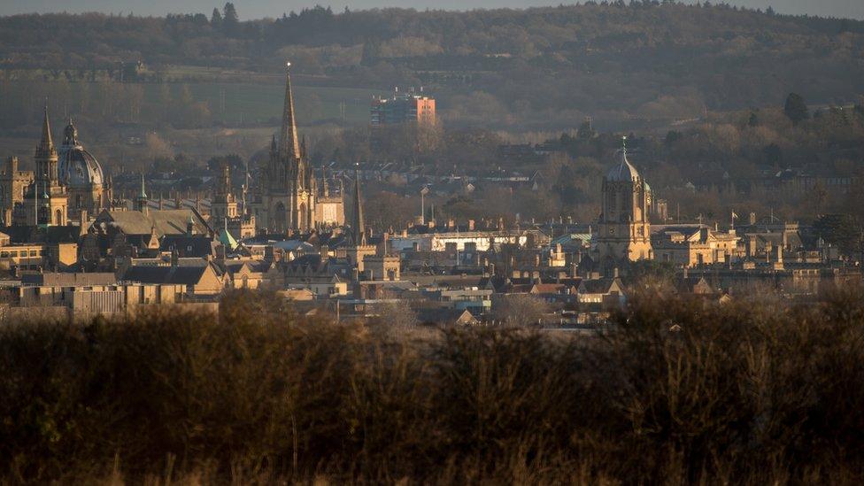 Oxford skyline