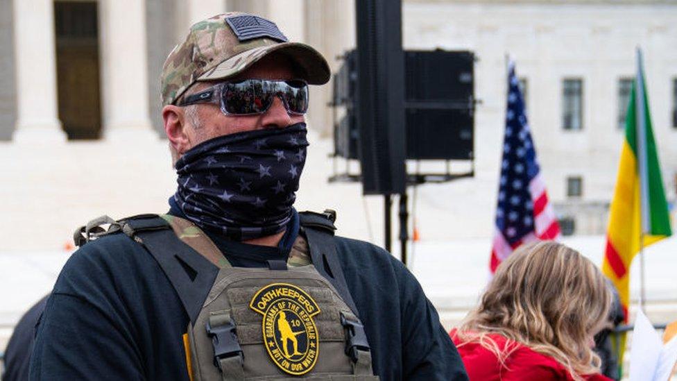 Oath Keeper militia member